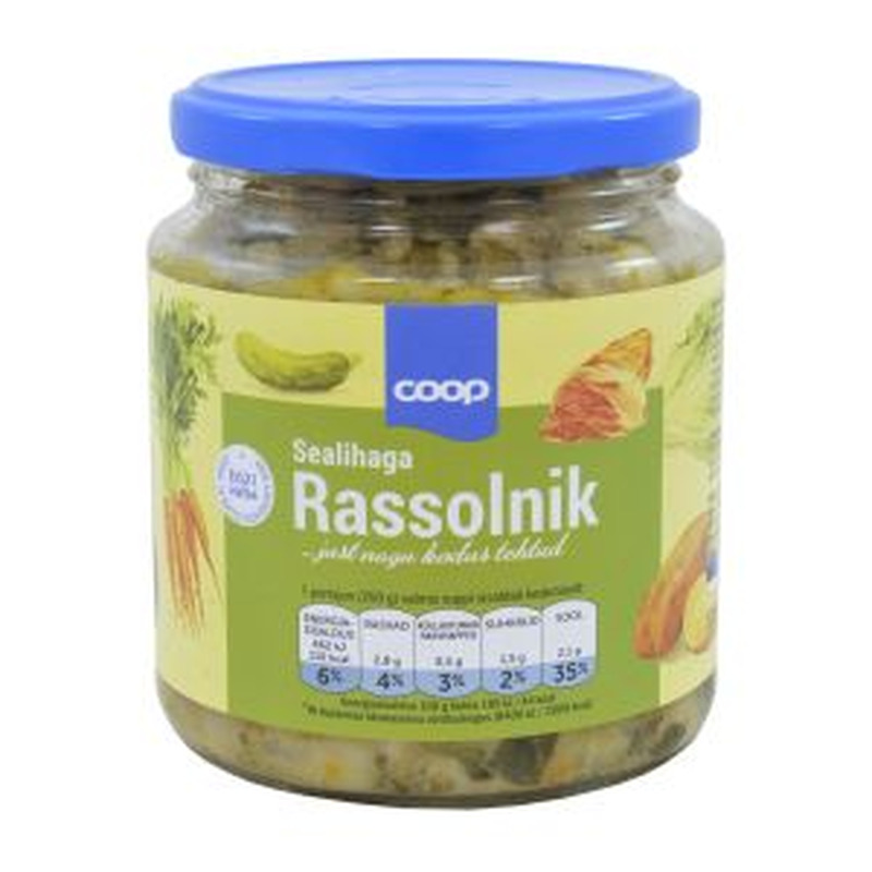 Coop Rassolnik 530g sealihaga