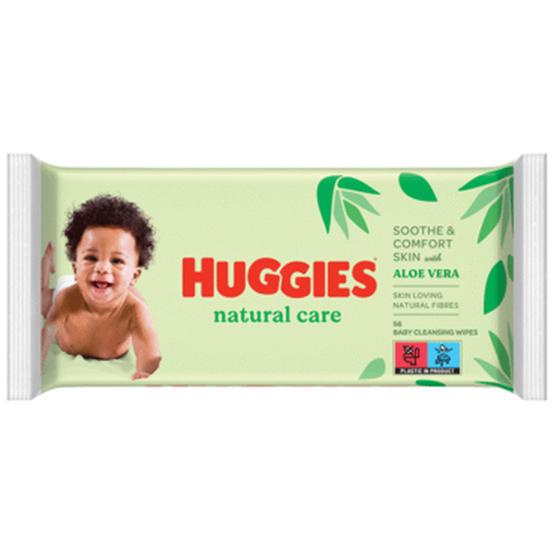 Niisked salvr.HUGGIES NaturalCare 56tk