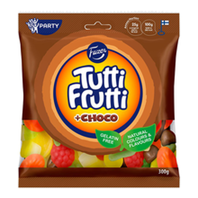 TUTTI FRUTTI CHOCO 300G