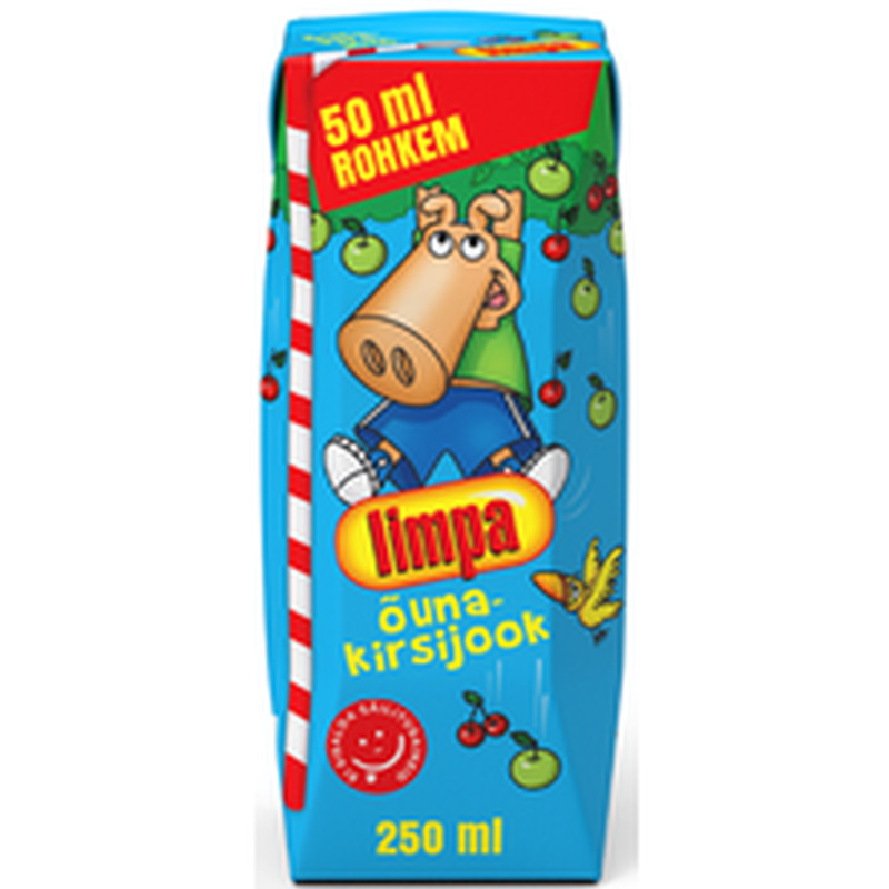 Õuna-Kirsi kõrrejook, LIMPA, 250 ml