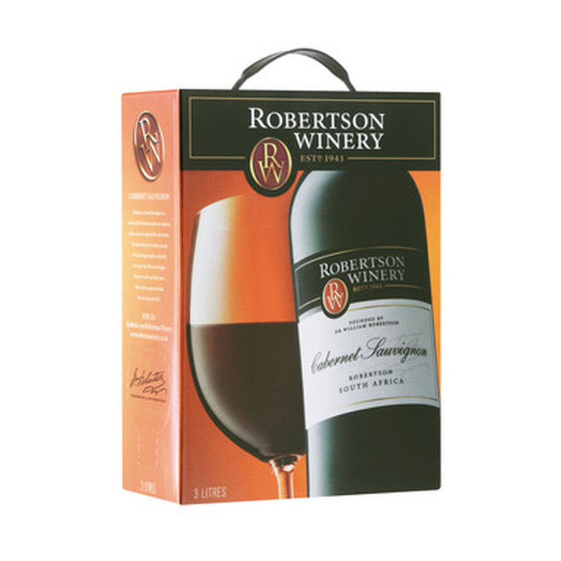 ROBERTSON WINERY Cab. Sauv.12,5% 300cl BIB (punane, kuiv)