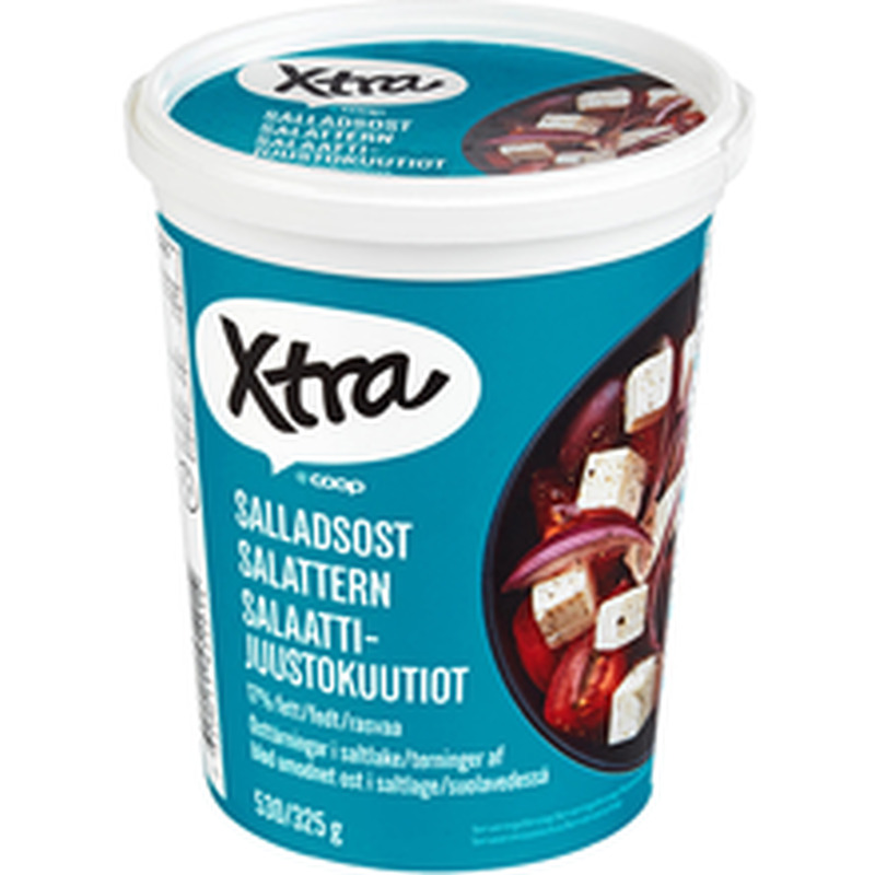 Salatijuustukuubikud 17%, 325 g