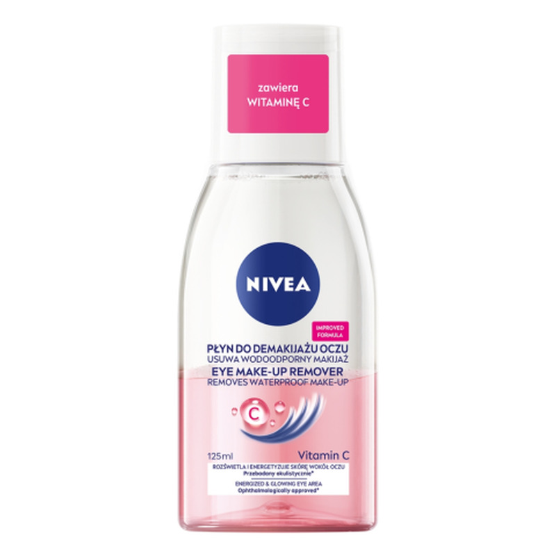 Silmameigieemaldaja tundlikule nahale, NIVEA, 125 ml