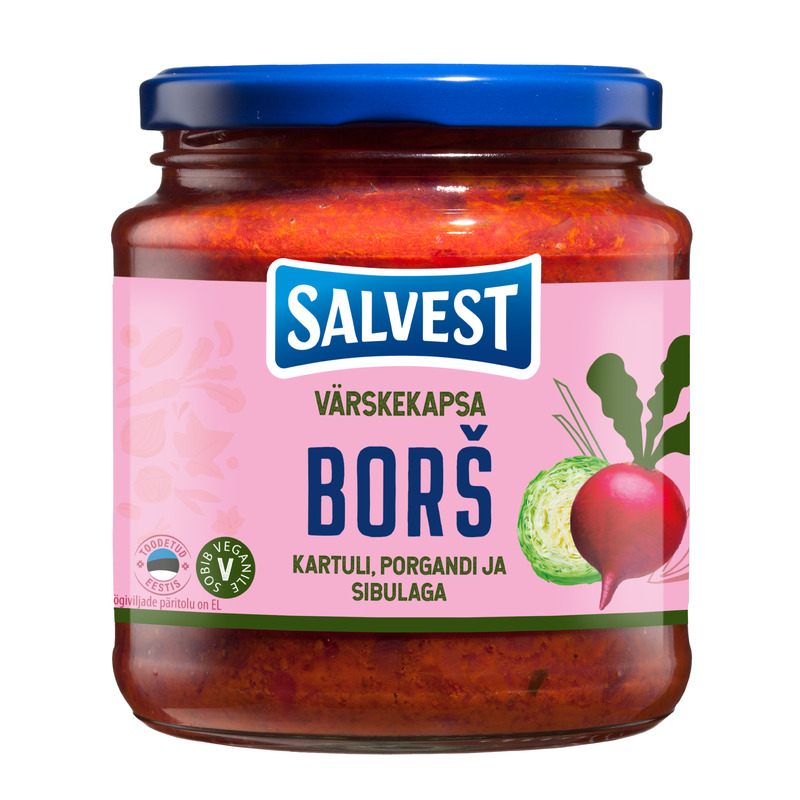 Värskekapsaborš, SALVEST, 530 g