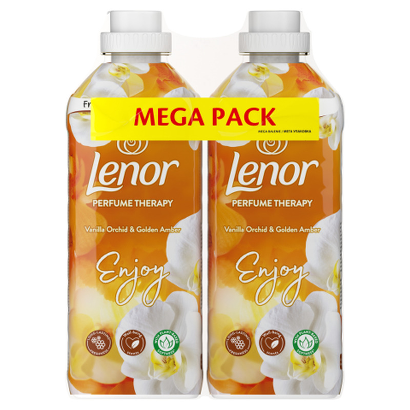 Pesuloputusvahend Lenor Vanilla Orchid & Golden Amber 925ml x2vnt