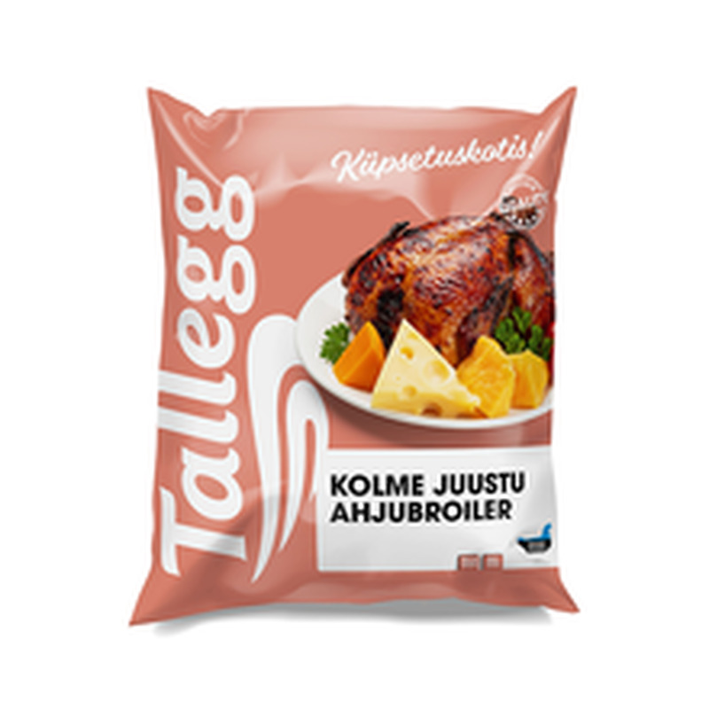 Kolme juustu ahjubroiler