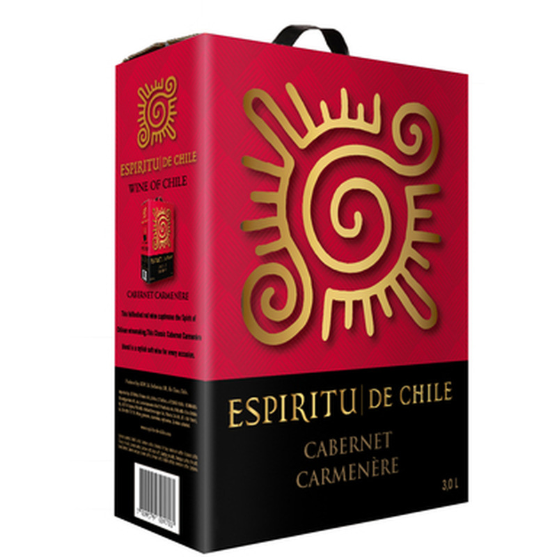 Espiritu De Chile Cabernet Carmenere BIB 3 L