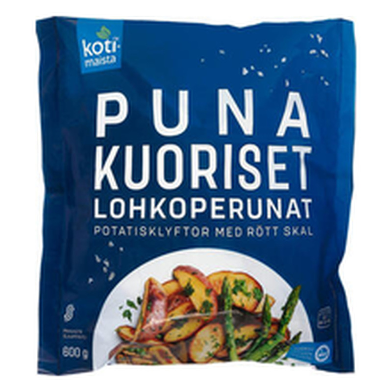 Punasekoorelised kartulisektorid, 600 g