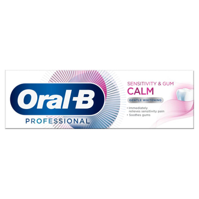 Hambapasta Oral-B Sensitive & Gum Calm õrnalt valgendav,75 ml