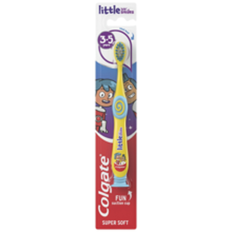 Hambahari lastele Little Kids Smiles 3-5 aastastele super soft, COLGATE, 1tk