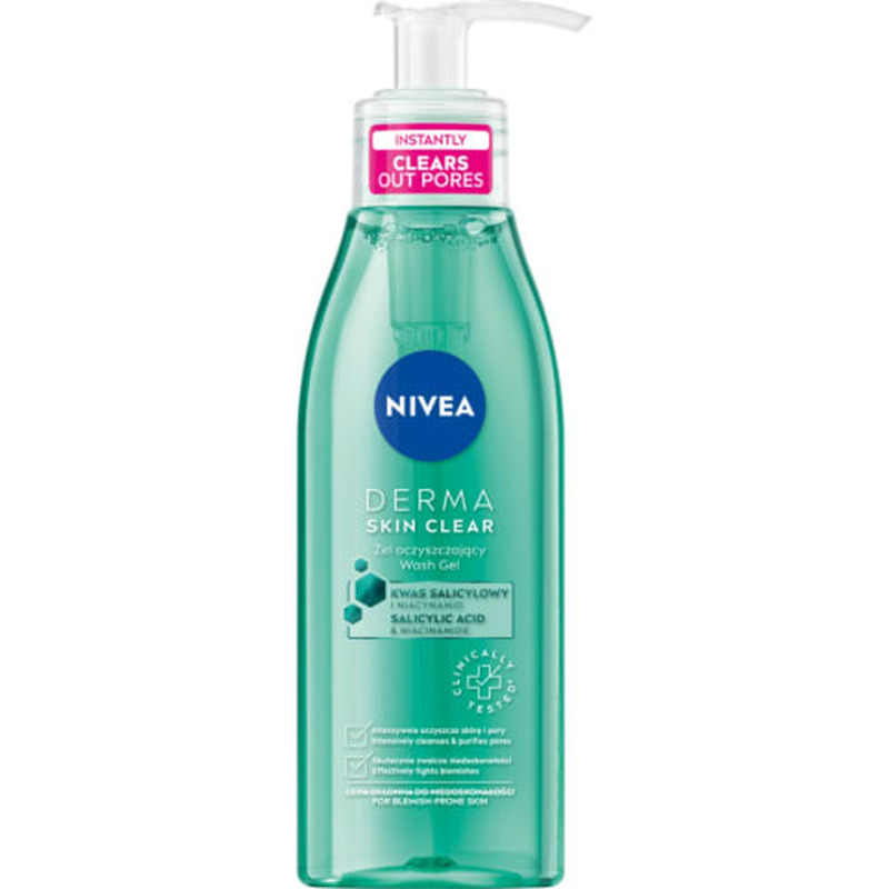 Näopesugeel Nivea Derma Skin Clear 150ml