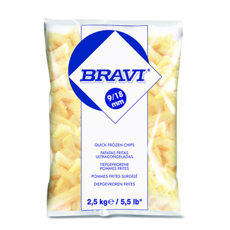 BRAVI Friikartulid Steakhouse 2,5kg