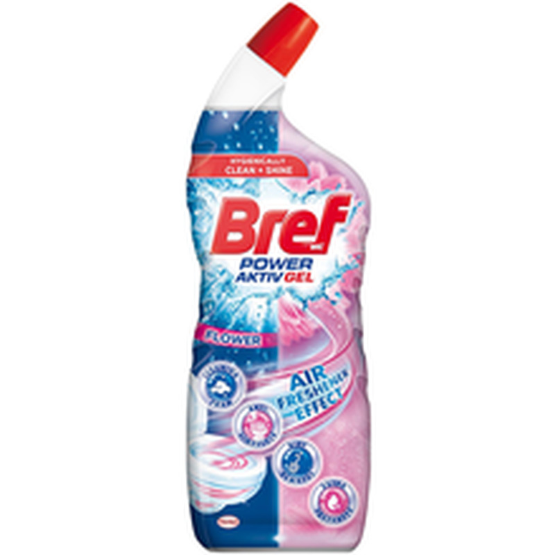 Bref power aktiv wc-geel flower 700ml