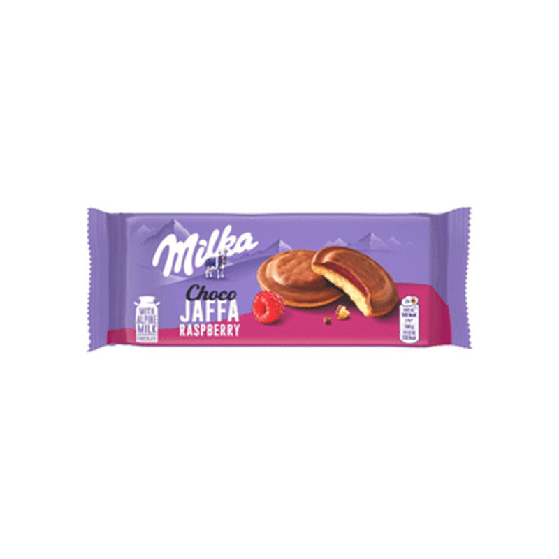 Küpsised Choco Jaffa vaarika MILKA 147g