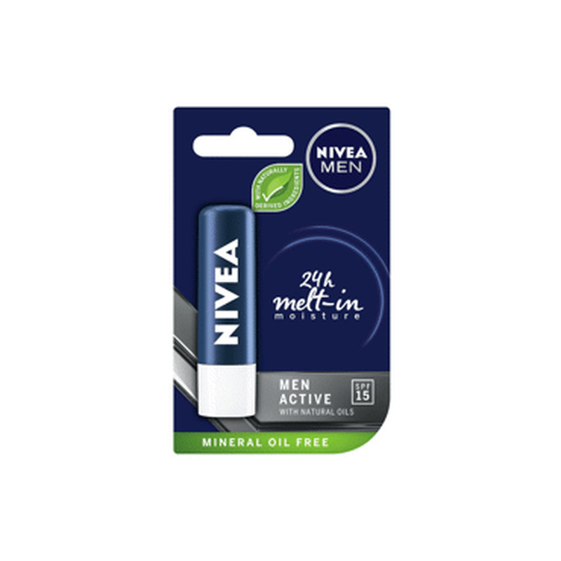 Hüg.huulep. NIVEA Men Active 4.8g