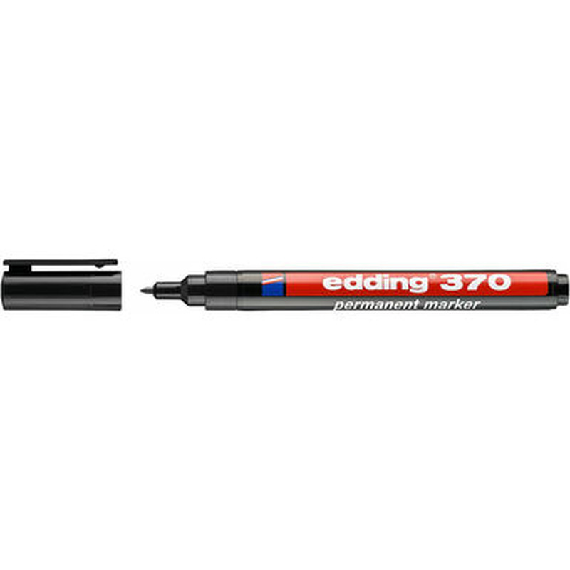 EDDING 370 Permanentne marker 1mm (must)