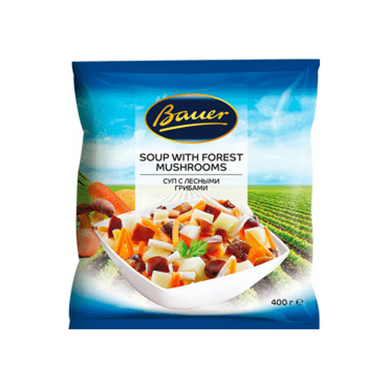 Külm. metsaseenesupp BAUER, 400g