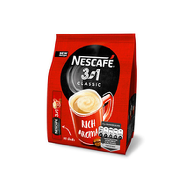 Lahustuv kohv Classic 3in1 (kott), NESCAFE, 10x16,5 g