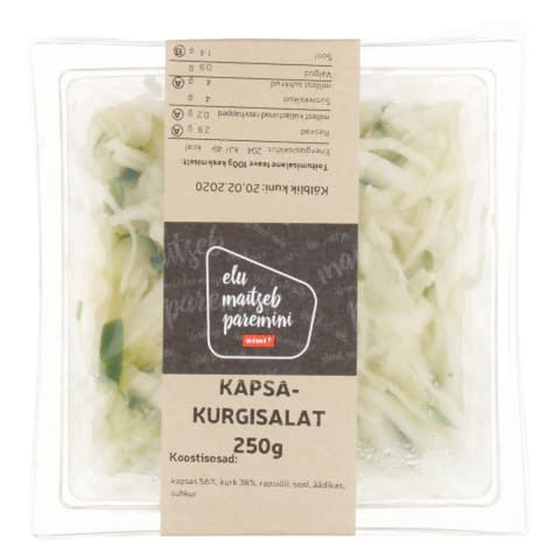 Kapsa-kurgisalat, RIMI, 250 g