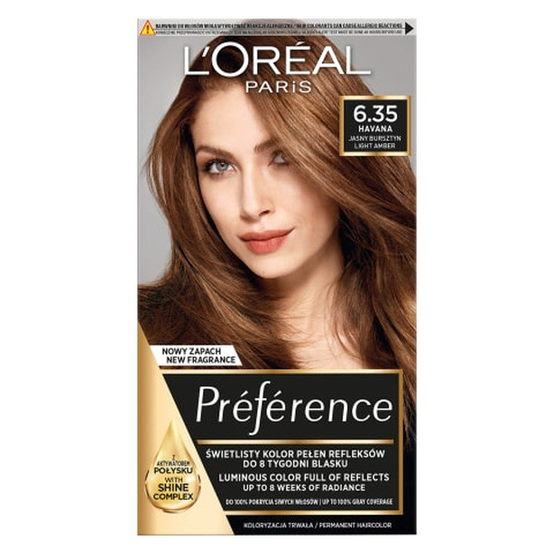 Püsivärv L'Oreal Preference 6.35 Havana