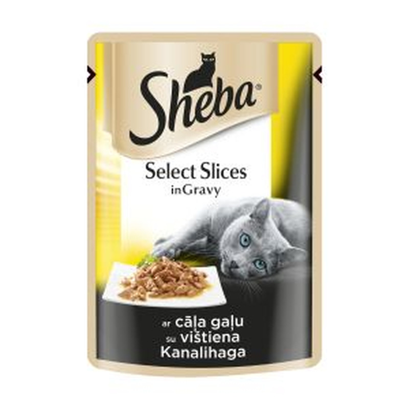 Sheba Cuisine kiisueine 85g kanalihaga