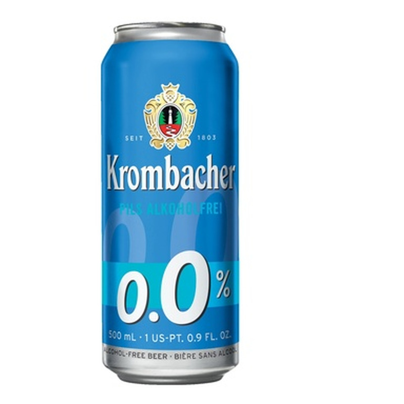 KROMBACHER Alkoholivaba õlu hele Pils 50cl (purk)