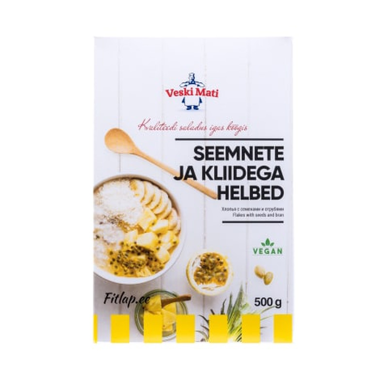 Helbed seemnete ja kliidega, VESKI MATI, 500 g