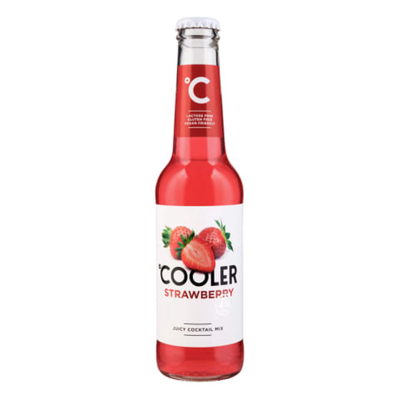 Muu alkohoolne jook Cooler Strawberry 4%vol 0,275l pudel