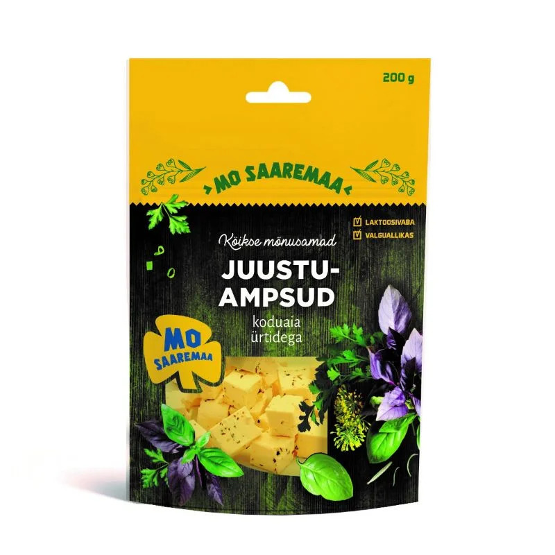 Juustuampsud koduaia ürtidega, MO SAAREMAA, 200 g