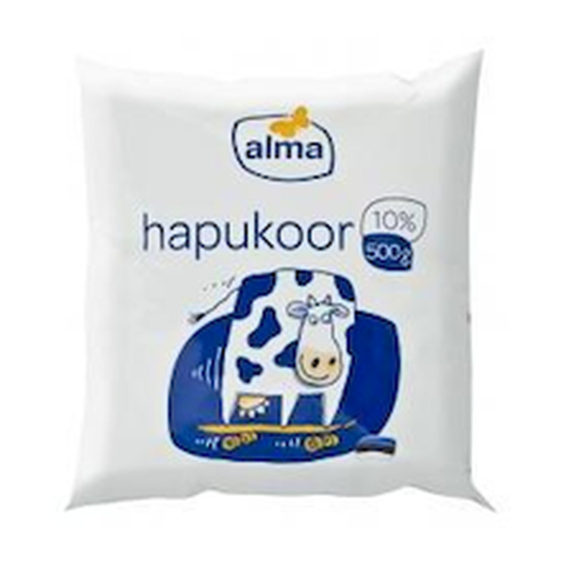 Alma hapukoor 10% 500g