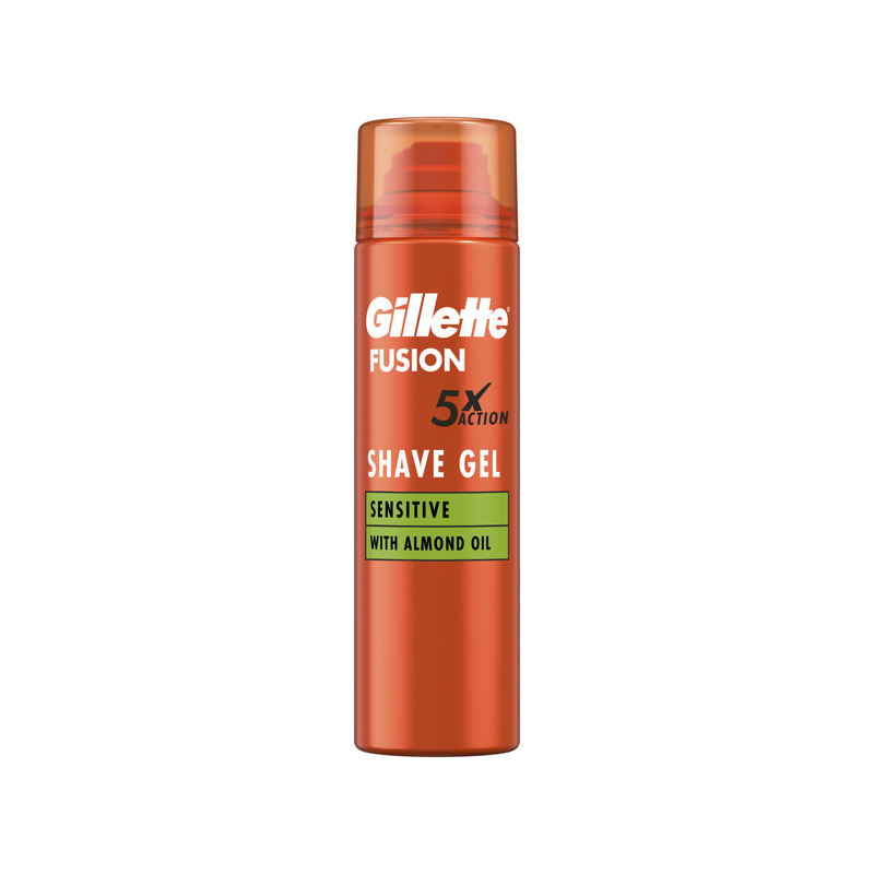 Raseerimisgeel Fusion Ultra Sensitive, GILLETTE, 200ml