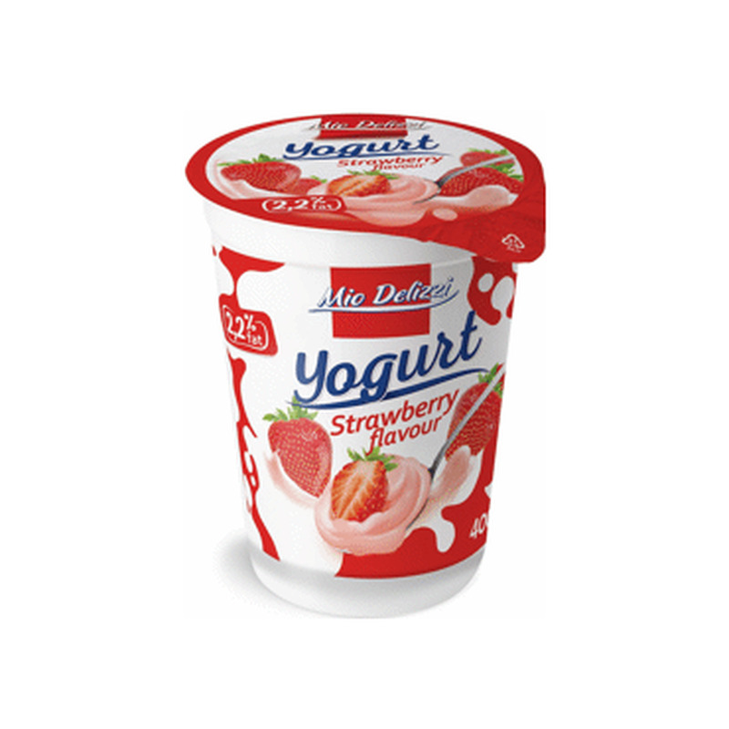 Jogurt MIO DELIZZI maasika, 400g