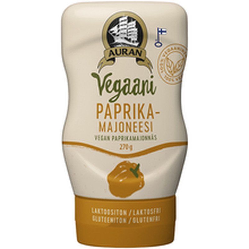 Auran veganmajonees paprikaga 270g