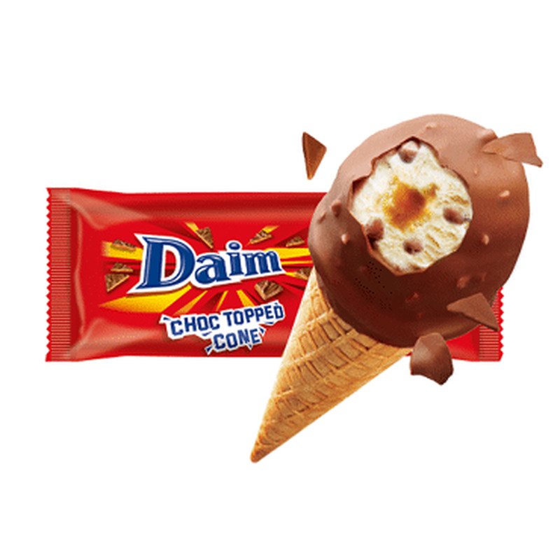 Jäätis DAIM koonus, 68.5g