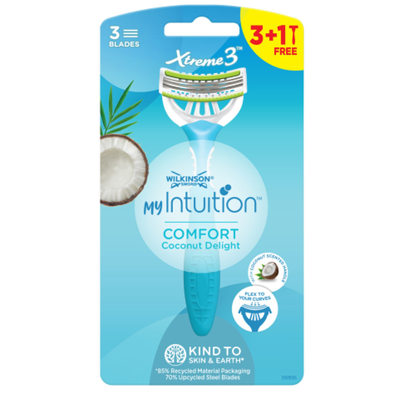 Raseerija WILKINSON SWORD myIntutition Xrteme3 Coconut 3+1