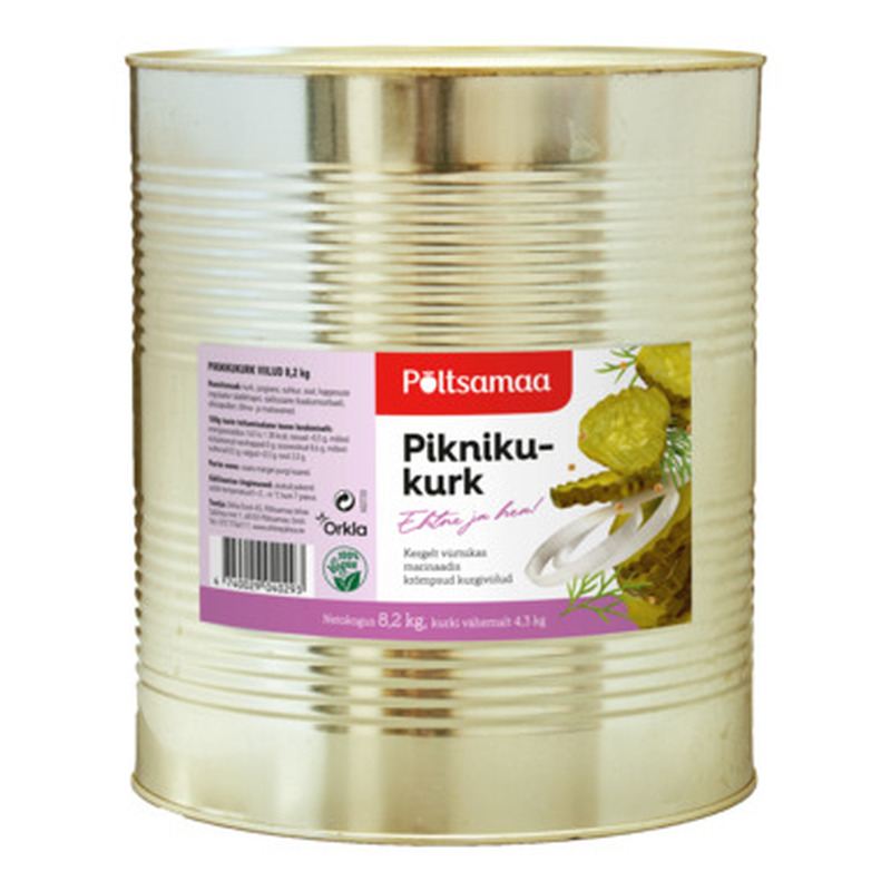 PÕLTSAMAA Piknikukurk 8,2kg (viilud)