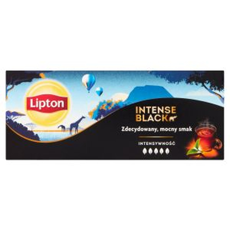 Lipton Intense Black must tee 25*2.3g