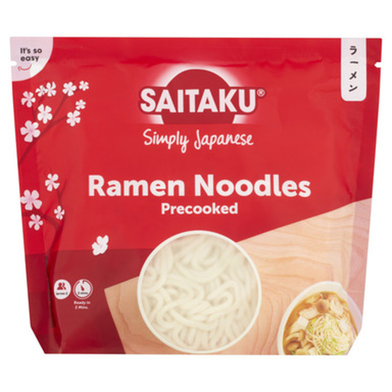 SAITAKU Ramen nuudlid 300g (eelkeedetud)