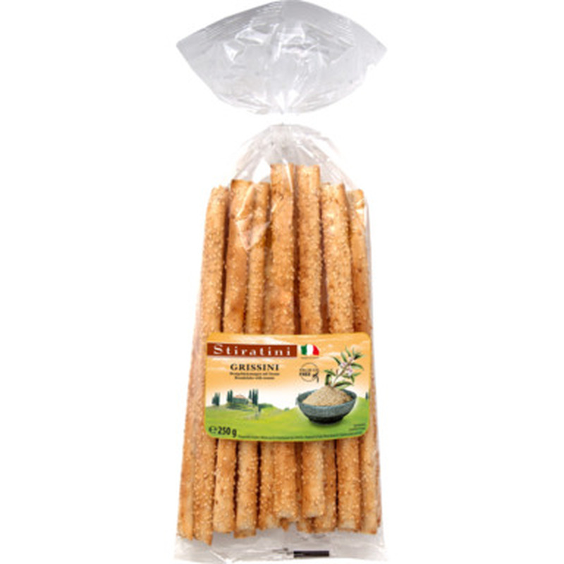 Grissiinid seesamiseemnetega, STIRATINI, 250 g