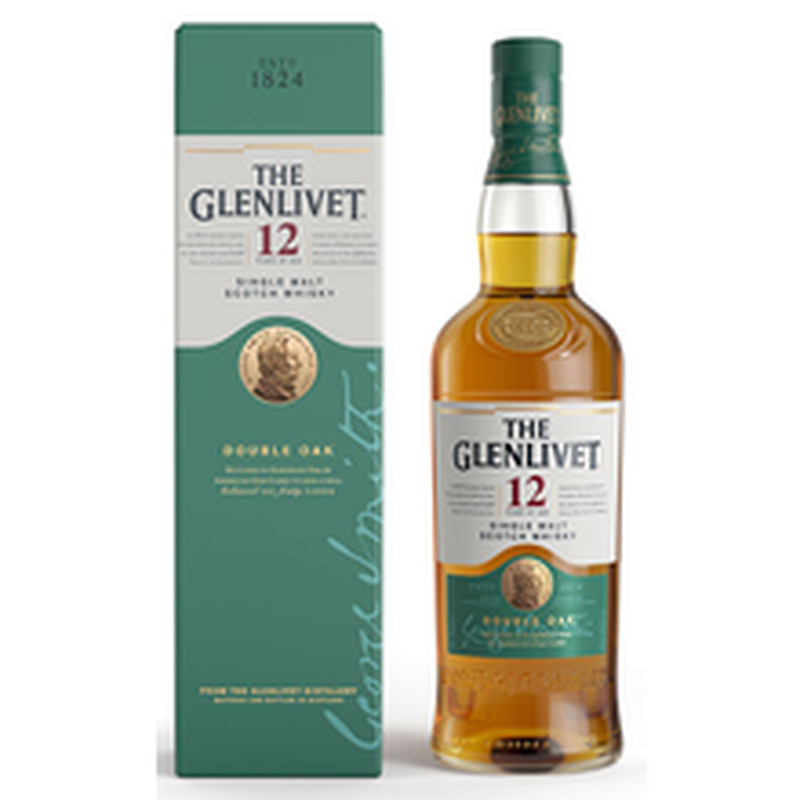 Viski THE GLENLIVET 12YO Single Malt Scotch, 70 cl