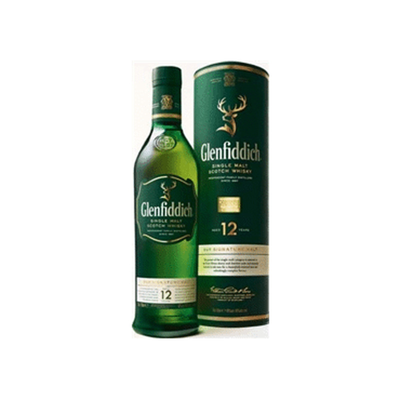 Whisky GLENFIDDICH 12YO Sin.Malt40%700ml