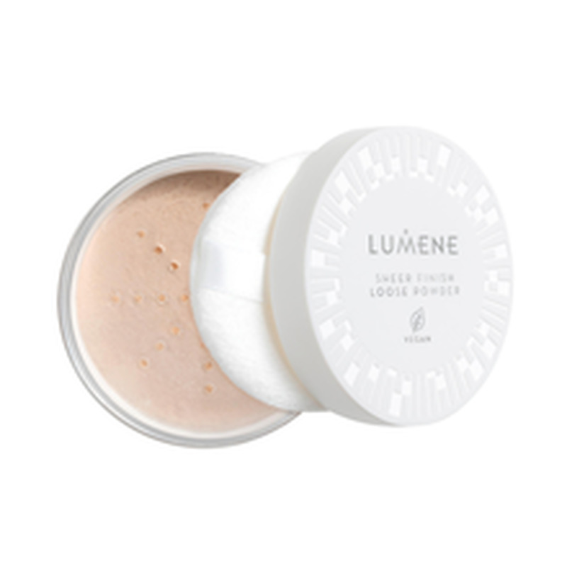 Lumene sheer finish tolmpuuder transluc.