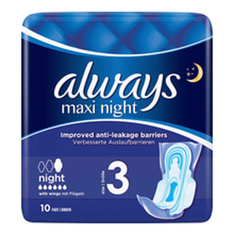 Always Maxi Night hügieeniside 18tk