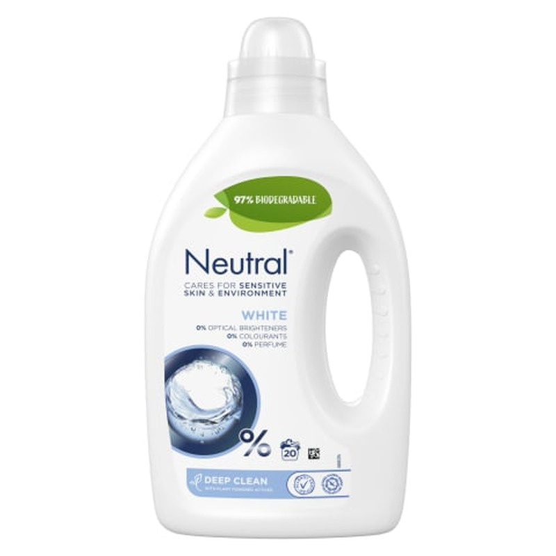 Pesugeel NEUTRAL Sensitive Skin White wash 20 pesukorda 1000ml