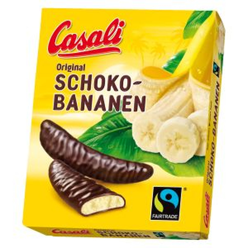 Šokolaadibanaanid, CASALI, 150g