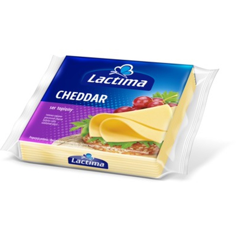 LACTIMA Sulatatud juustu viilud Cheddar 130g (8viilu)