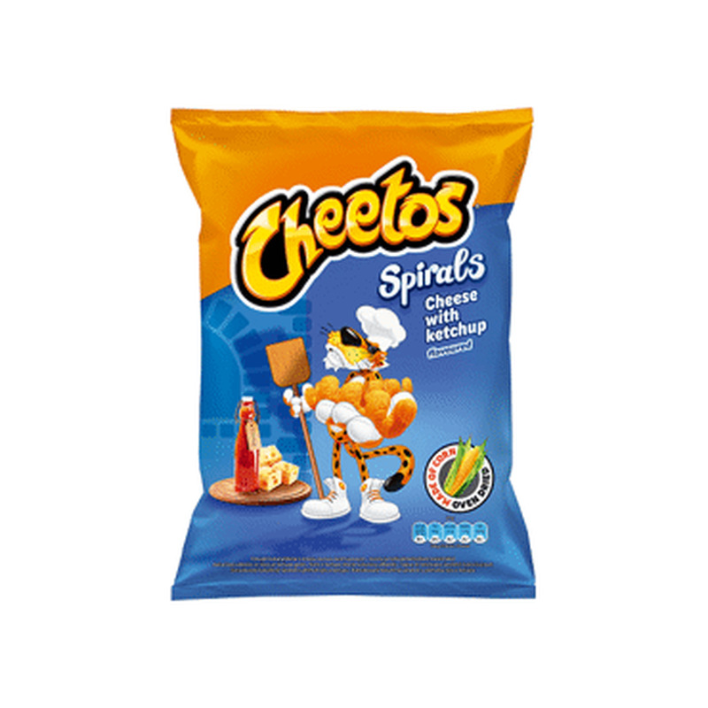 Juust.ketšup.maisikrõp.CHEETOS 145g