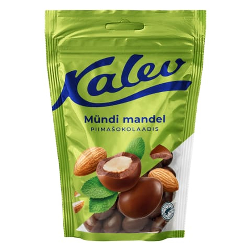 Mandel mündimaitselises piimašokolaadis, KALEV, 140 g