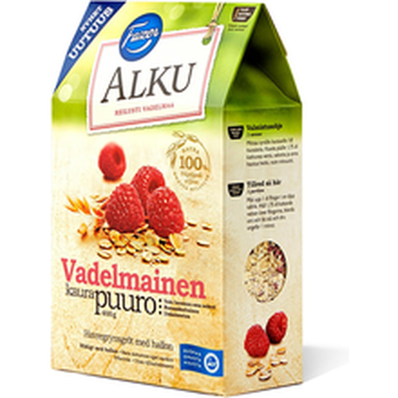 Fazer Alku vaarikamaitseline kaerapuder 400 g