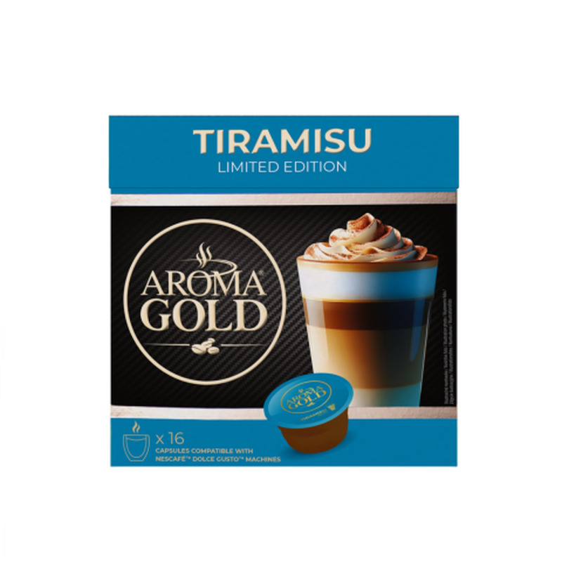 Kohvikapslid Aroma Gold Tiramisu 256g